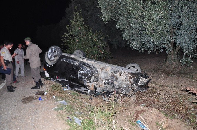 İznik’te Feci Kaza, 1 Ölü 2 Yaralı