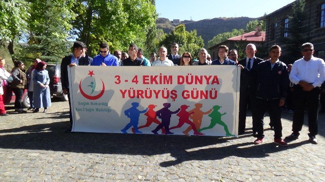 Kars’ta "Dünya Yürüyüş Günü" Etkinliği