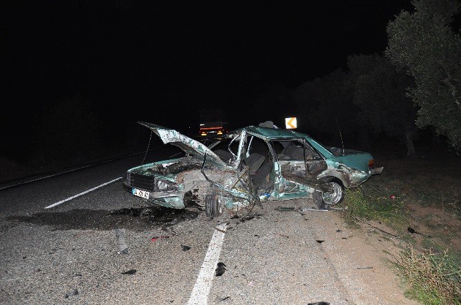 İznik’te Feci Kaza, 1 Ölü 2 Yaralı