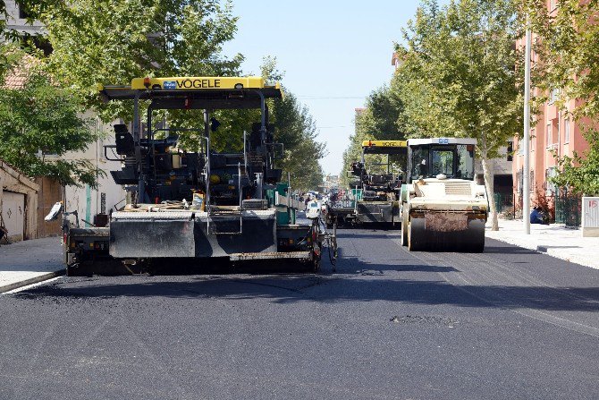 Büyükşehir’den Çumra’ya 8 Milyonluk Prestij Caddeler