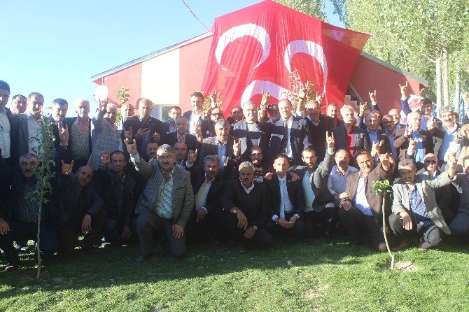 Mhp Erzurum İl Başkanı Karataş, Pasinler’de Ziyaretlerde Bulundu