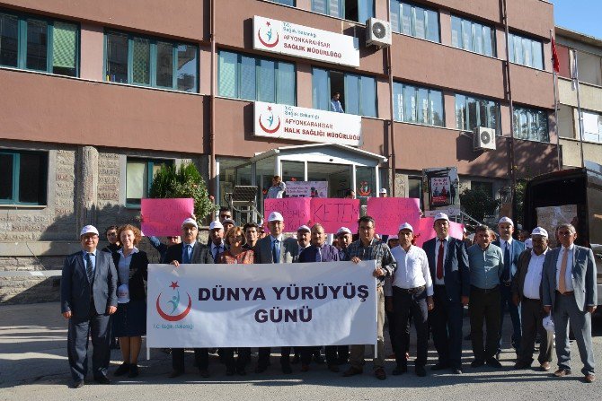 Halk Sağlığı Müdürlüğünden “Yürüyüş Günü” Etkinliği