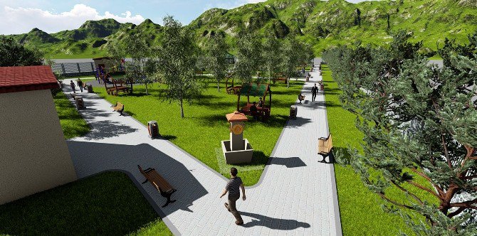 Büyükşehir Şenkaya’ya Park Yapacak