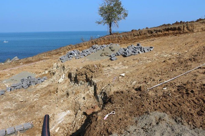 Kadınlar Plajı Rekreasyon Projesi İnşaat Çalışması Hızla Sürüyor