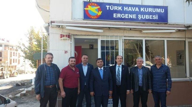 Kaymakam Kızıltoprak Thk Ergene Şubesi’ni Ziyaret Etti