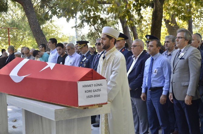 Kore Gazisi Son Yolculuğuna Uğurlandı