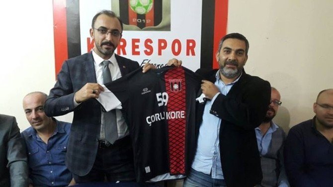 Ak Parti Tekirdağ İl Başkanlığı’ndan Korespor’a Forma