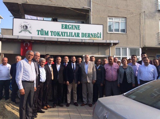 Ak Parti Tekirdağ İl Başkanı Yüksel, Ergene İlçesini Ziyaret Etti