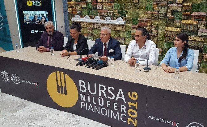 Piyano Sanatçıları Nilüfer’de Buluşuyor