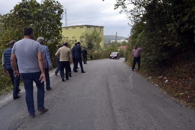 Kaymakam Çağlar, Köy Yollarında İncelemelerde Bulundu