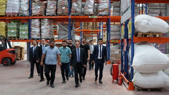 Vali Çataklı’dan İhh Koordinasyon Merkezine Ziyaret