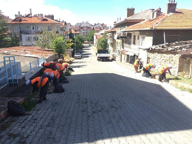 Beyşehir’de Park Ve Yeşil Alanlarda Çalışmalar Sürüyor