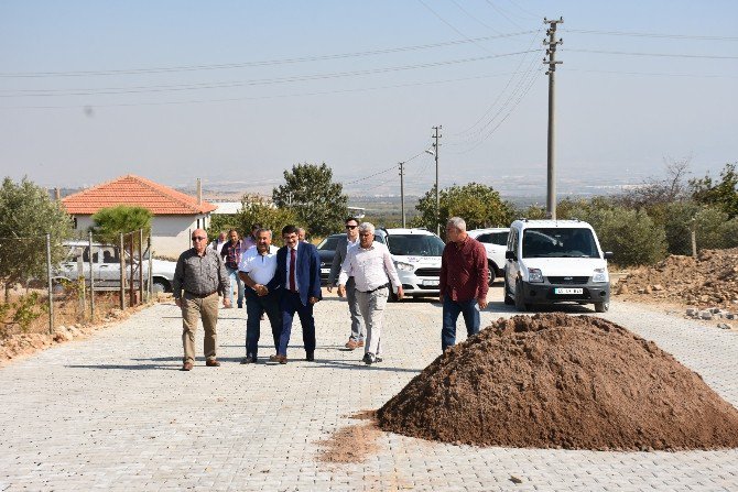 Başkan Çelik Sancaklıiğdecik’teki Çalışmaları İnceledi