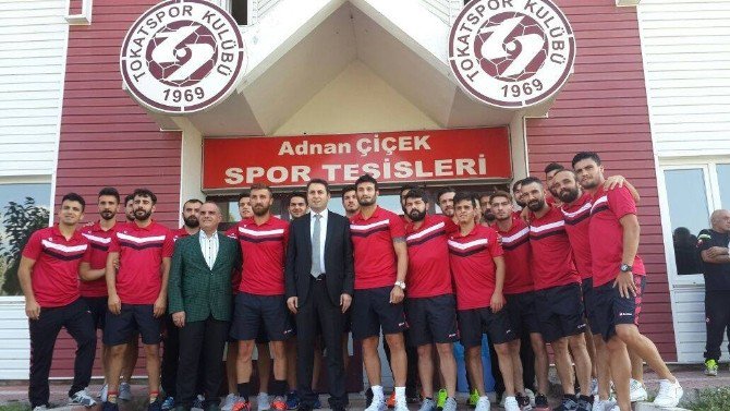 Başkan Eroplu’ndan Tokatspor’a Moral Ziyareti