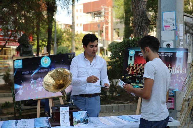 Büyükşehir Konservatuvarı Stant Açtı