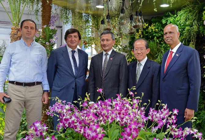 Singapur’un Orkide Bahçesi Expo 2016’da Açıldı