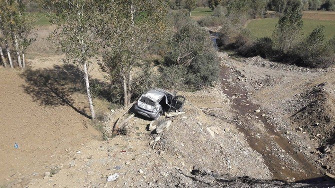 Gümüşhane’de Trafik Kazası :1 Ölü, 3 Yaralı