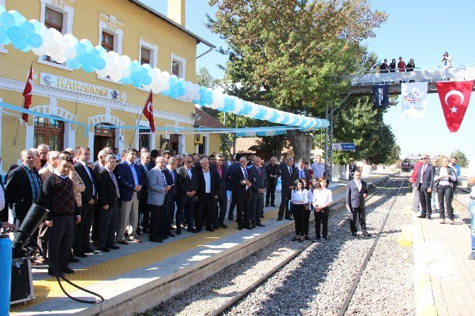 Karaman-konya Hızlı Tren Hattının Elektrifikasyon Sisteminin Temeli Atıldı