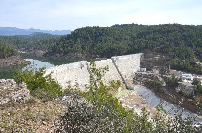 Manavgat Naras Barajı’na Test Amaçlı Su Verilmeye Başlandı