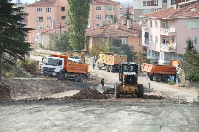 Karapınar’da Yol Açma Çalışmaları Başladı