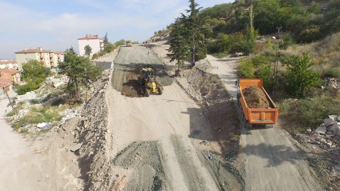 Karapınar’da Yol Açma Çalışmaları Başladı