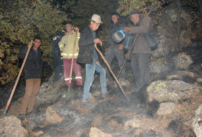 Aksaray’da Orman Yangını