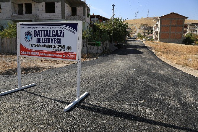 Battalgazi’de Asfalt Çalışmaları