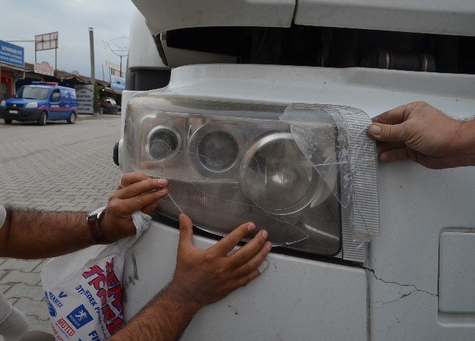 Trafik Canavarını Kırık Farı Ele Verdi