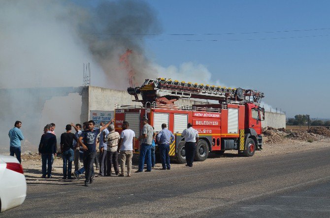 Çırçır Fabrikasındaki Yangın 5 Saatte Söndürüldü