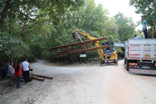 İğneada Longoz Ormanları Milli Parkı’na Giriş Takları Yapıldı