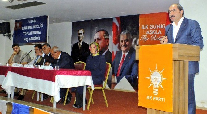 Ak Parti Daraltılmış Danışma Meclisi Toplantısı Gerçekleştirildi