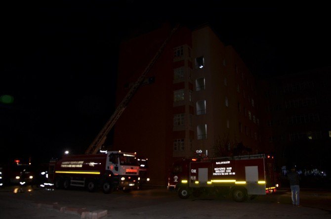 Bandırma Devlet Hastanesi’nde Yangın