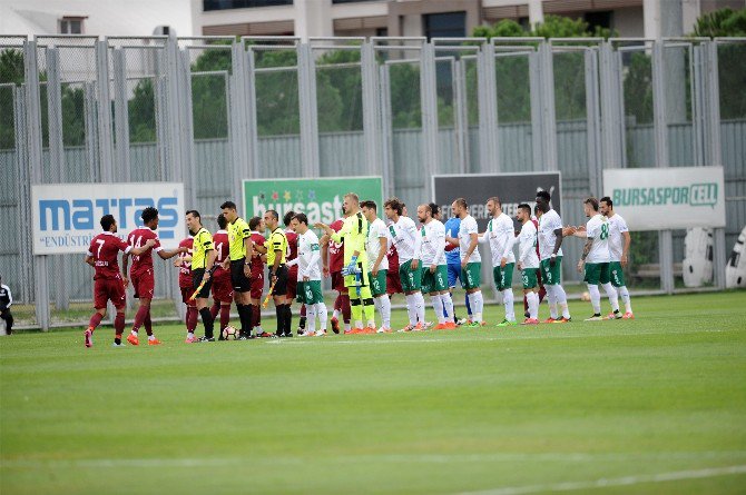 Bursaspor’un Hazırlık Maçında Gol Yağmuru