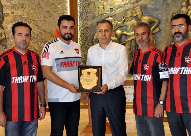 Gaziantepspor’dan Vali Yerlikaya’ya Ziyaret