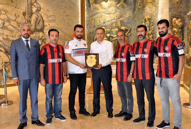 Gaziantepspor’dan Vali Yerlikaya’ya Ziyaret