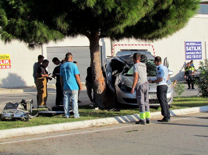 Çeşme’deki Trafik Kazasında 2 Kişi Ağır Yaralandı