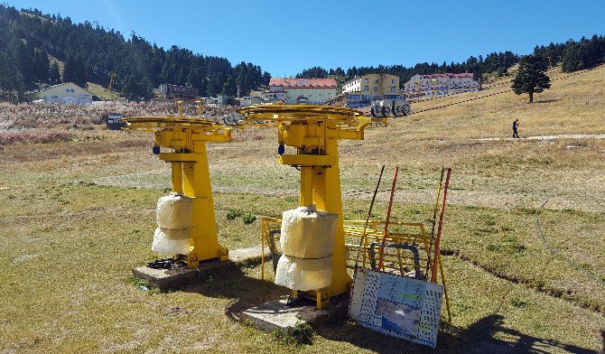 Uludağ Kış Sezonuna Hazırlanıyor