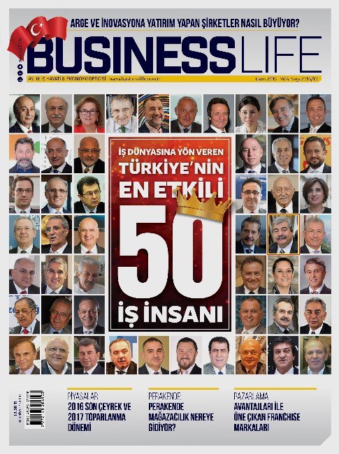 İş Dünyasına Yön Veren Türkiye’nin En Etkili 50 İş İnsanı