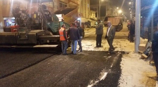 Yığılca Belediyesi Gece Gündüz Çalışıyor