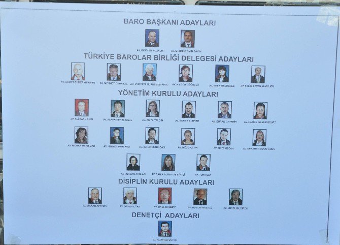 Aydın Baro Başkanı Bozkurt Güven Tazeledi