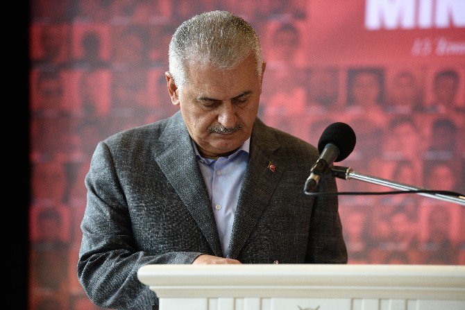 Başbakan Binali Yıldırım: 