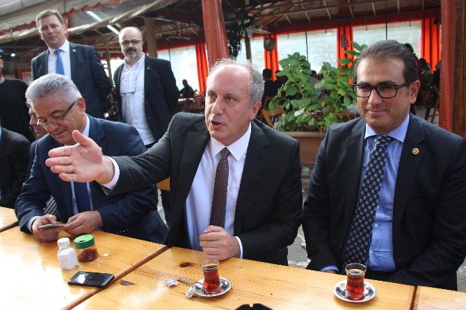 Chp’li Muharrem İnce Kendisine Soru Soran Gazeteciyi Tersledi