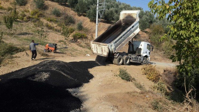 Alaşehir Belediyesi Fen İşleri’nden Yoğun Mesai