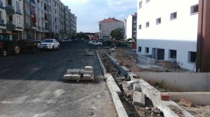 Kurtuluş Mahallesi’nde Bordür Çalışması