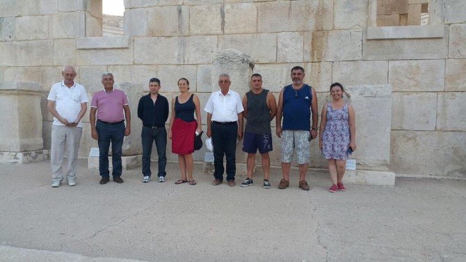 Cmas Heyeti Patara’yı Ziyaret Etti