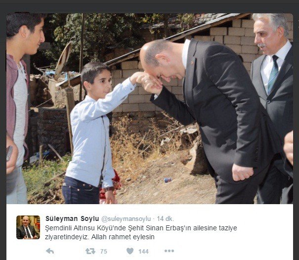 Bakan Soylu’dan Şemdinli Paylaşımı