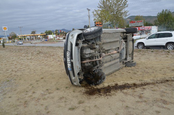 Çorum’da Trafik Kazası: 1 Yaralı
