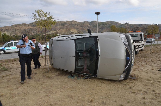 Çorum’da Trafik Kazası: 1 Yaralı