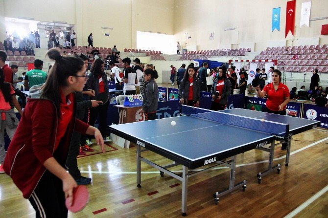 Sevgi Evleri 8. Masa Tenisi Türkiye Şampiyonası Kayseri’de Başladı