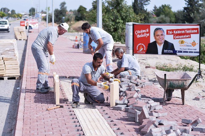 Muratpaşaya 57 Kilometrelik Engelli Şeridi